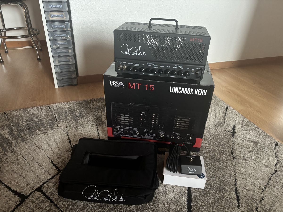 PRS Amplificateurs: PRS MT15 Tremonti Amp neuwertig JG23 – D'occasion à uetendorf par Volvorine16