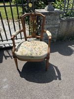 Antiker Fauteuil Louis XVI um 1870. 