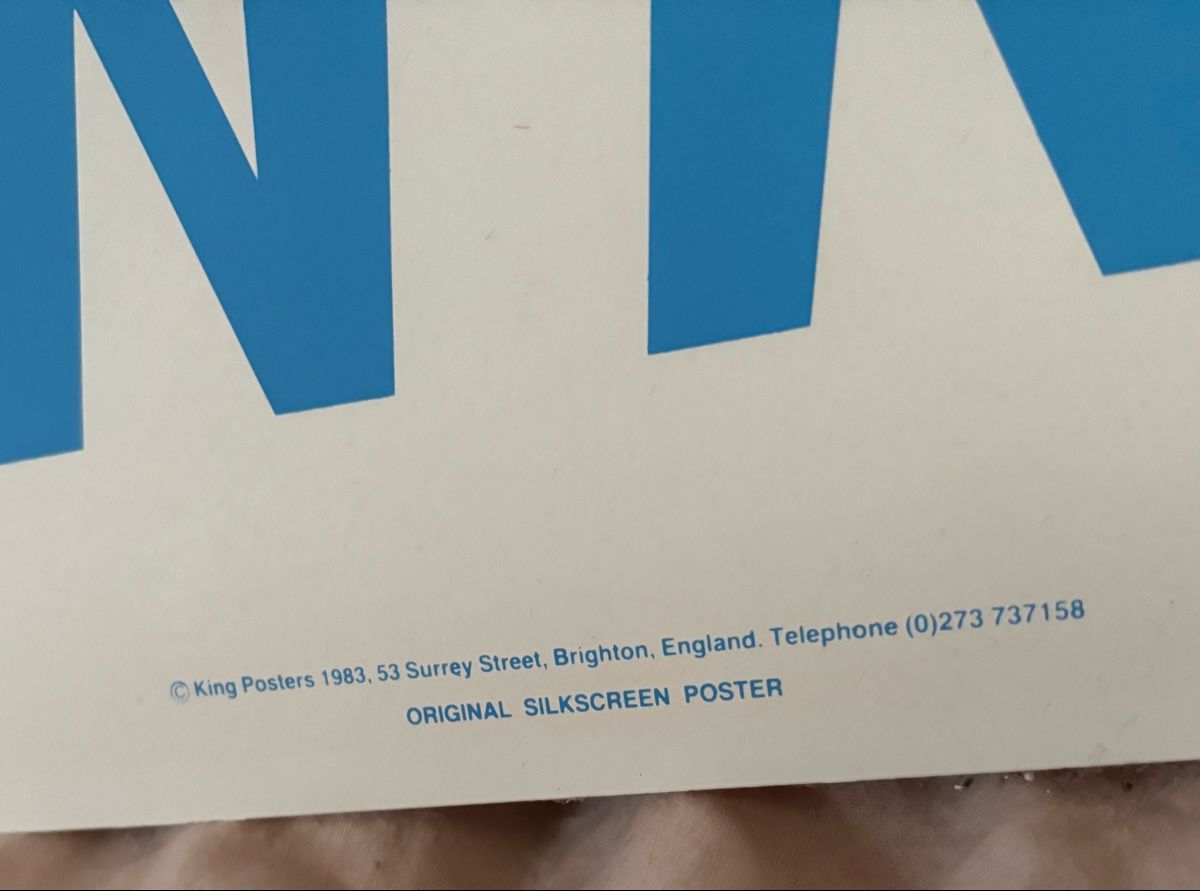Poster & Bilder: Original Silkscreen Poster, Quentin King, 1983 “ CANNES” – Neu (gemäss Beschreibung) aus Biel/Bienne von CuriousCat 4