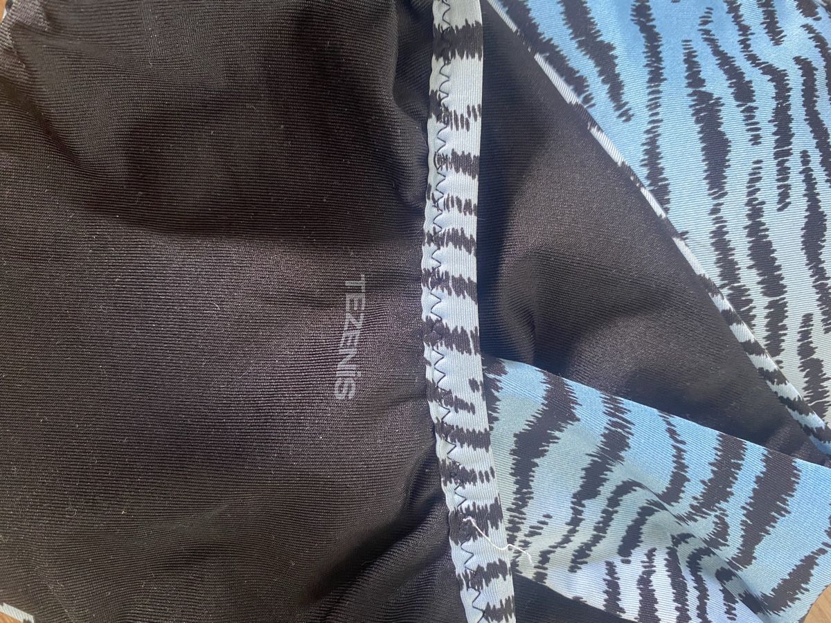 Tezenis Costumi da bagno & Bikini: Badeanzug Tezenis Blau Zebra Print – Usato da Winterthur venduto da chiaroscuro27 2