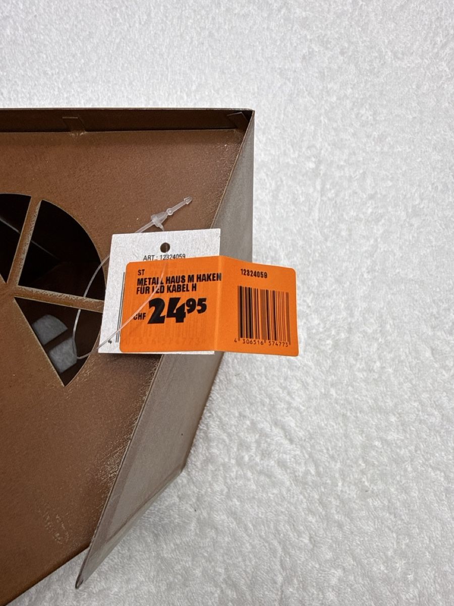 Alle Dekorationen: Maison décorative en métal marron – Neu und originalverpackt aus Chenens von anasantos90 4