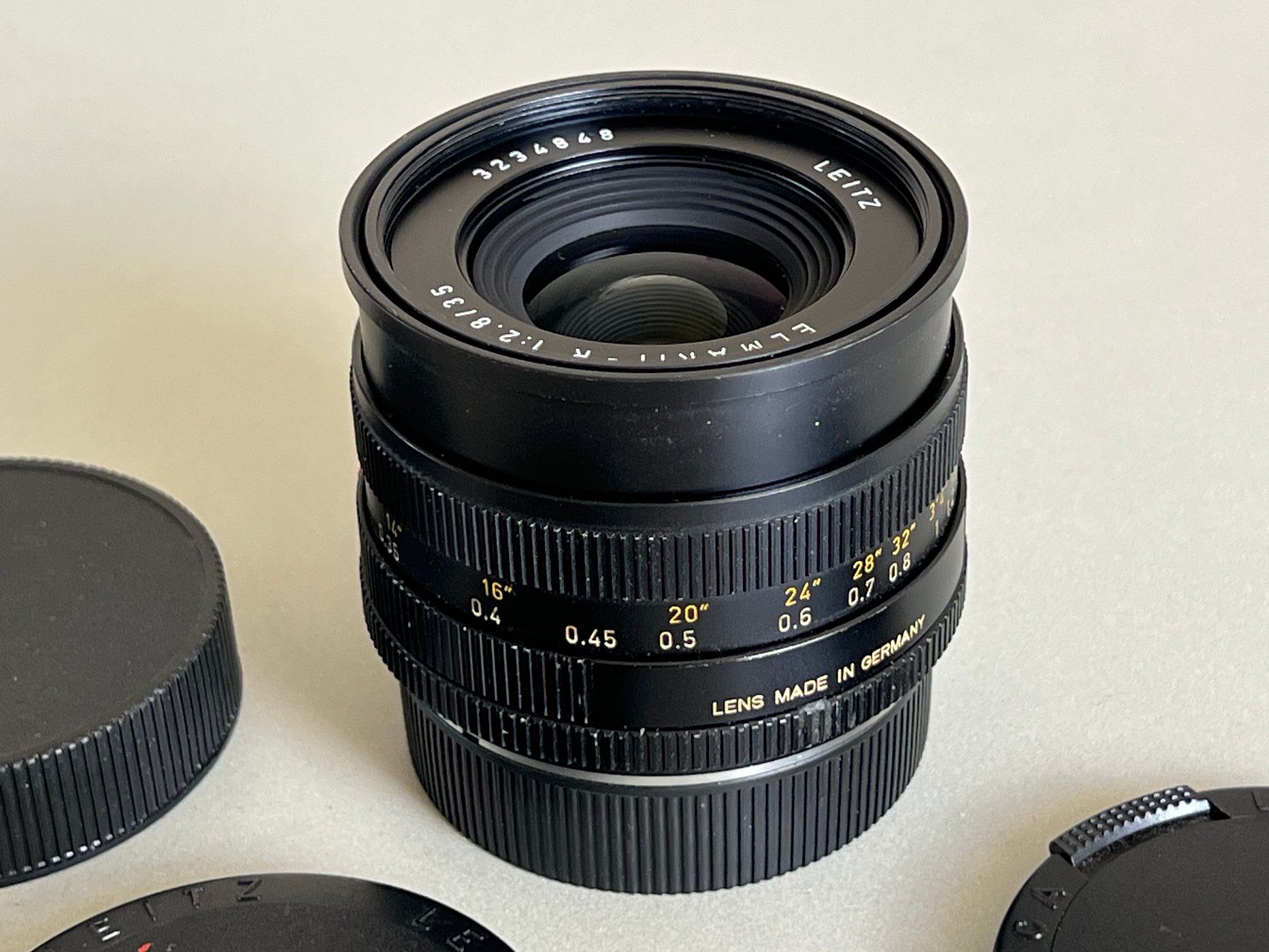 Leica Obiettivi: LEICA ELMARIT R 35mm 2.8 – Usato da La Tour-de-Peilz venduto da frog59 1