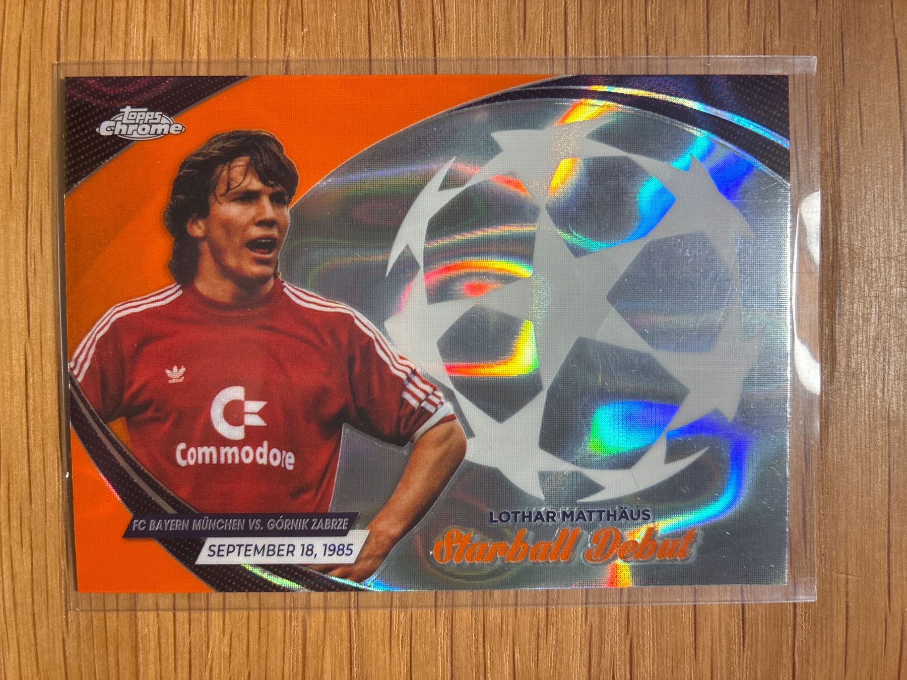 Topps Carte collezionabili: Topps Chrome Lothar Matthäus Bayern München Orange Lava – Usato da Solothurn venduto da MegaDaggi