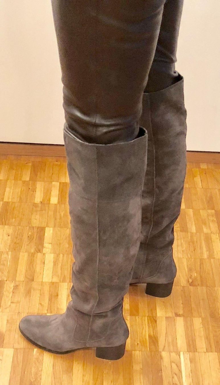 Scarpe da donna: Wildleder Sexy Overknee Stiefel – Nuovo (secondo la descrizione) da Adliswil venduto da Jessik0 4