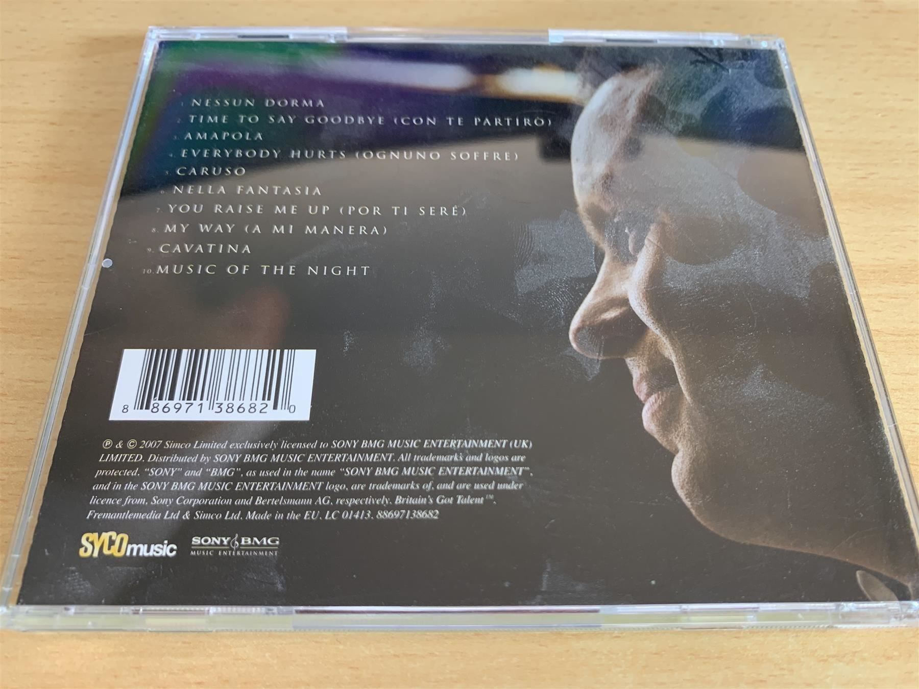 CD: Paul Potts – One Chance – Usato da Rikon im Tösstal venduto da Alpenmutz 1