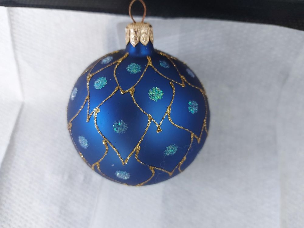 Christbaumkugeln blau Kaufen auf Ricardo