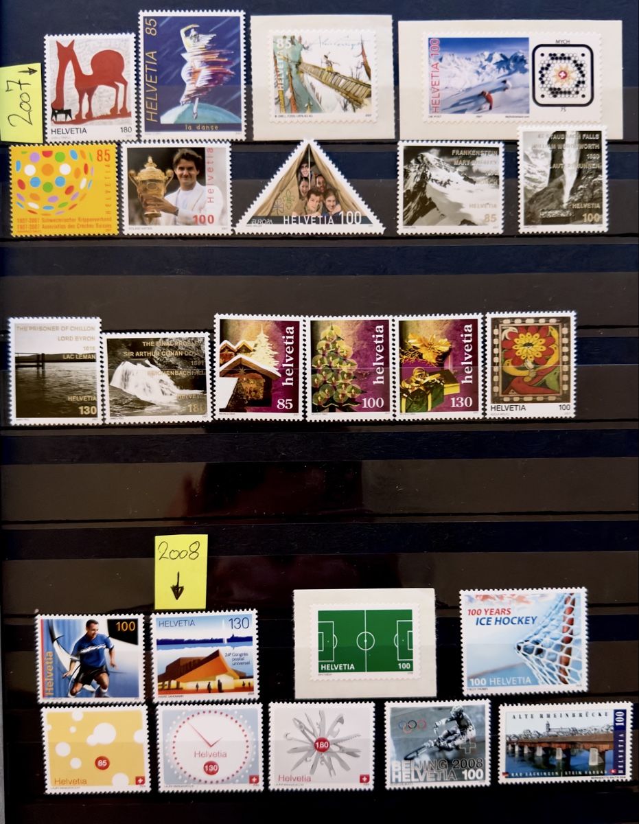 Alle Briefmarken: Frankatur CHF 100.- postfrisch – Neu (gemäss Beschreibung) aus Glattbrugg von Artos67 2