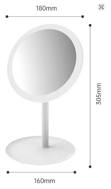 Specchi: Miroir de maquillage avec lumière LED – Nuovo (secondo la descrizione) da Biel/Bienne venduto da Fjollushe 1
