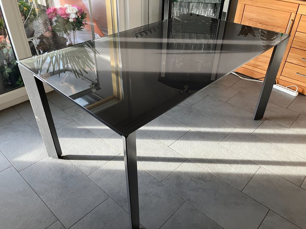 Schwarze Glasplatte Nach Ma