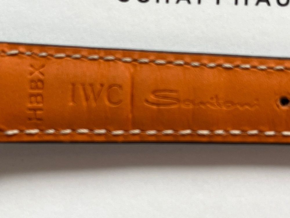 Iwc 2024 santoni armband