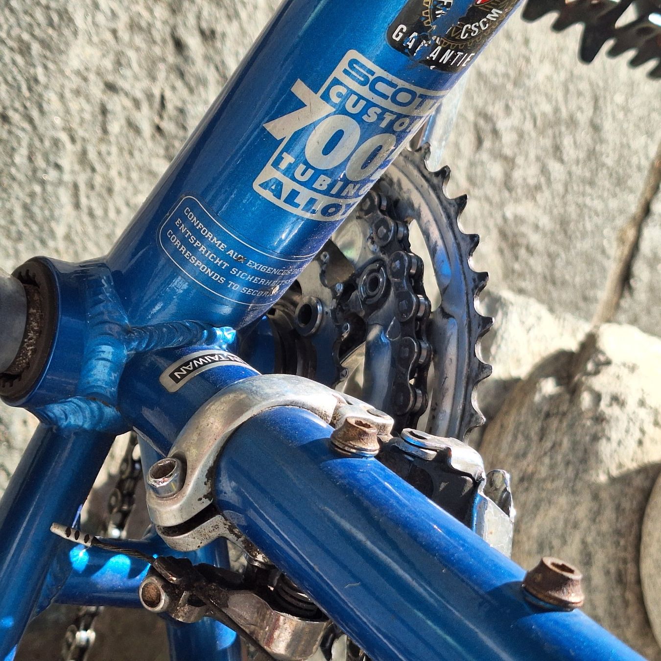 Scott Velos: Mountainbike Scott Solution blau gebraucht – Gebraucht aus Hettenschwil von Schneuggi2 7