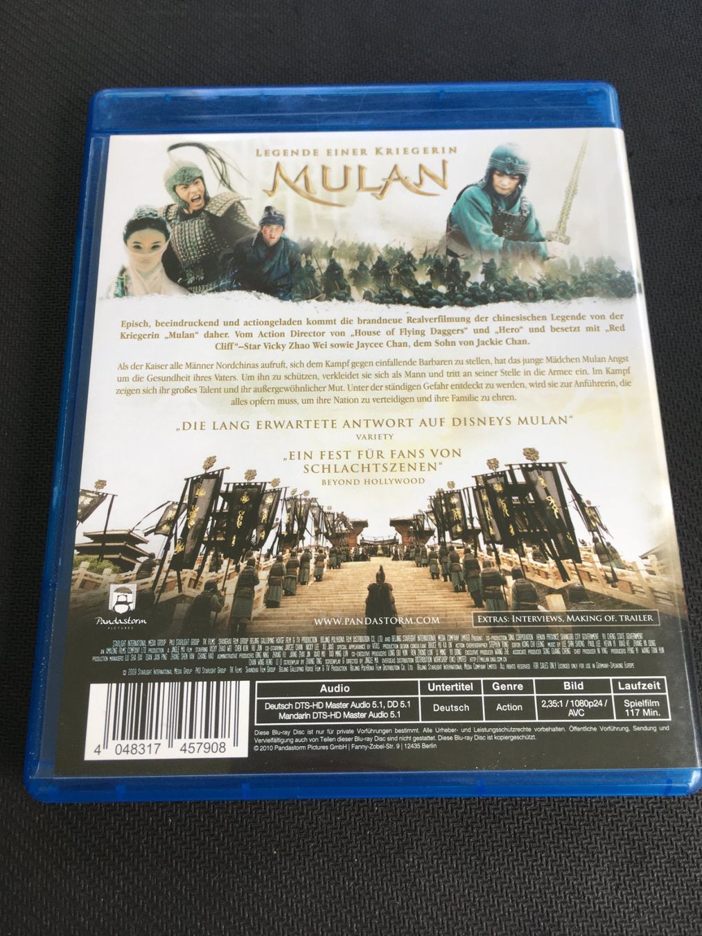 Tutti i DVDs: Mulan - Legende einer Kriegerin [Blu-ray] – Usato da St.Gallen venduto da MedienJoe 1