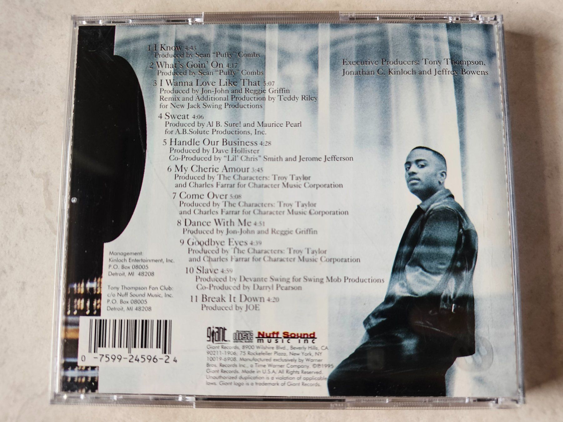 CD: Tony Thompson  -  Sexational – Usato da Schneisingen venduto da backstore24 1