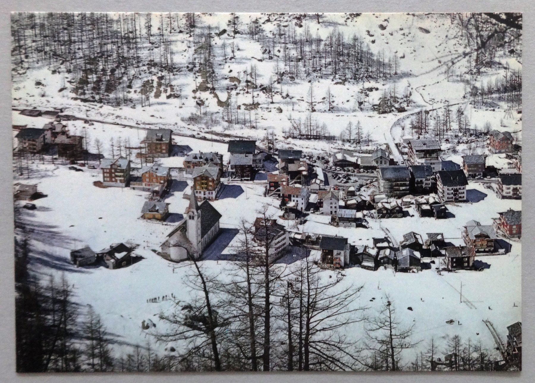 Cartoline postali: Saas-Almagell 1672 m ü.M. – Usato da Fétigny venduto da Billy2miny