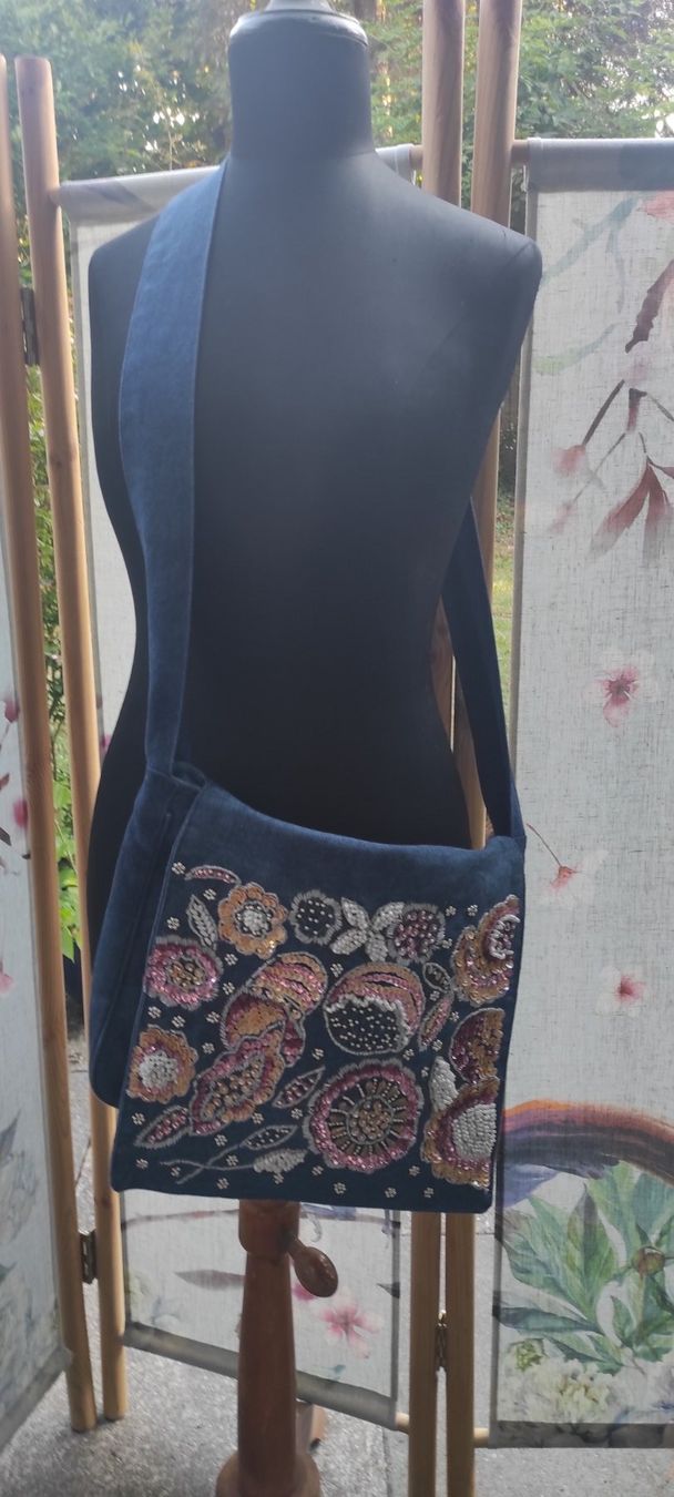 Borse da donna: Große Jeans-Umhängetasche – Usato da Neuhausen am Rheinfall venduto da noelle0810