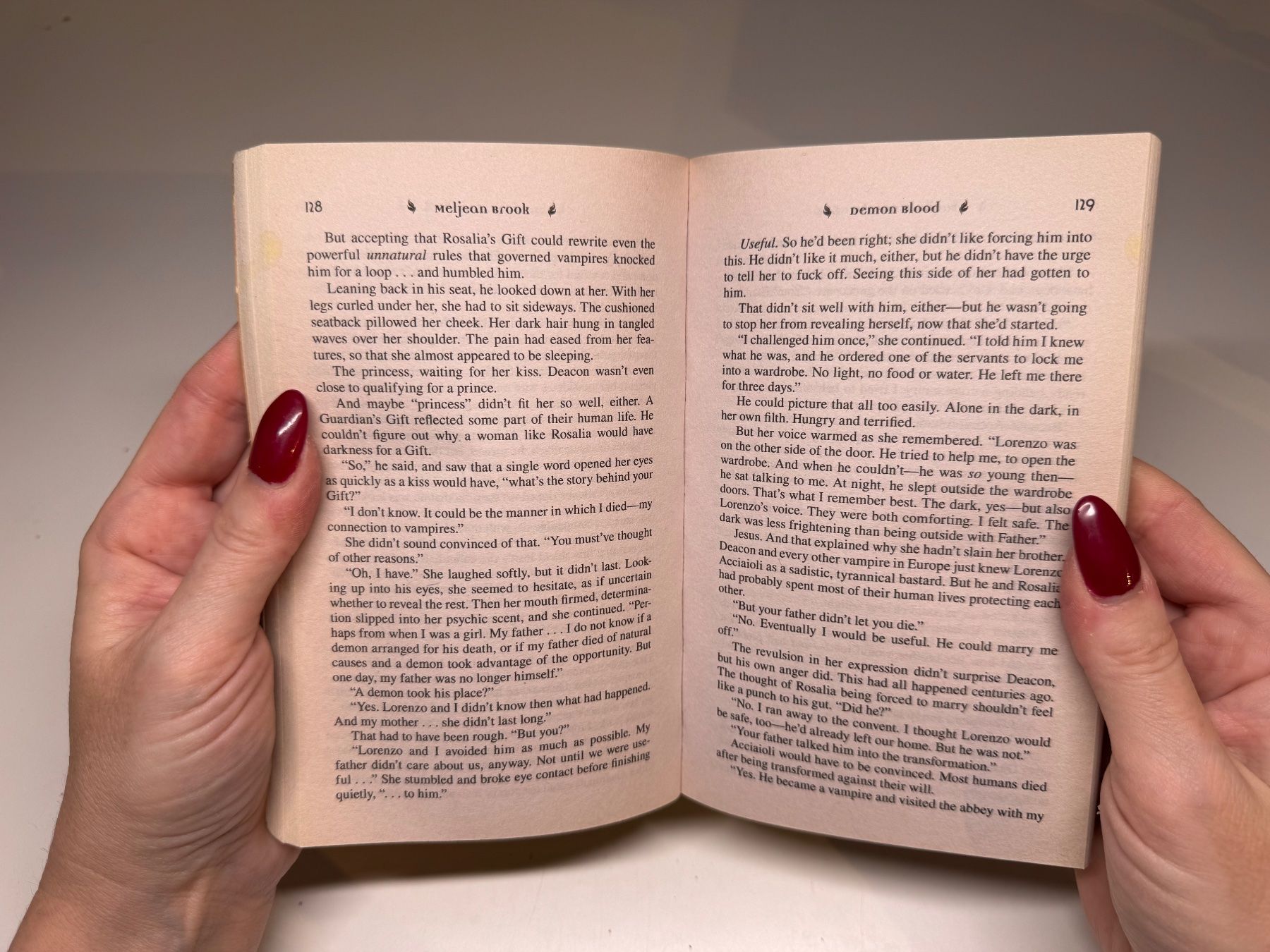 Livres: NOVEL: Meljean Brook, Demon Blood – D'occasion à Grosswangen par English_books 5