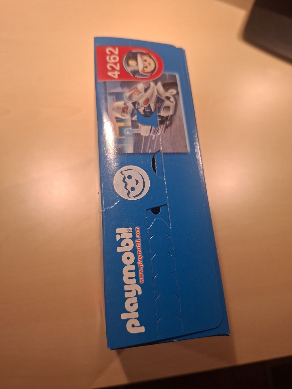 Playmobil Giocattoli: Orginalverpacktes Playmobil Polizeimotorrad – Nuovo e nell'imballaggio originale da Kerns venduto da WagFab 1