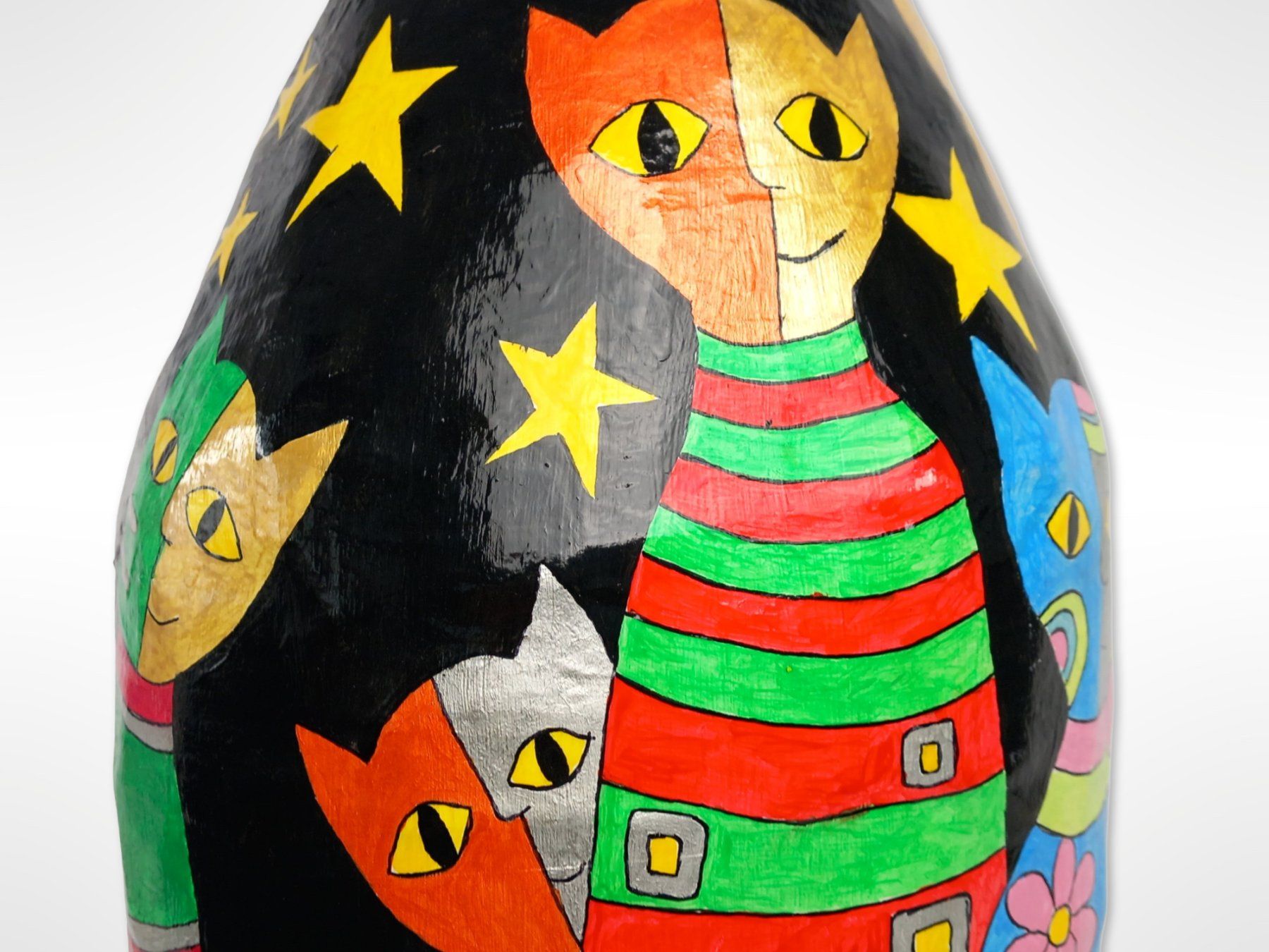 Sculture & Statue: PopArt grosse Katzenfigur – Usato da Suhr venduto da Restwert_Suhr 3