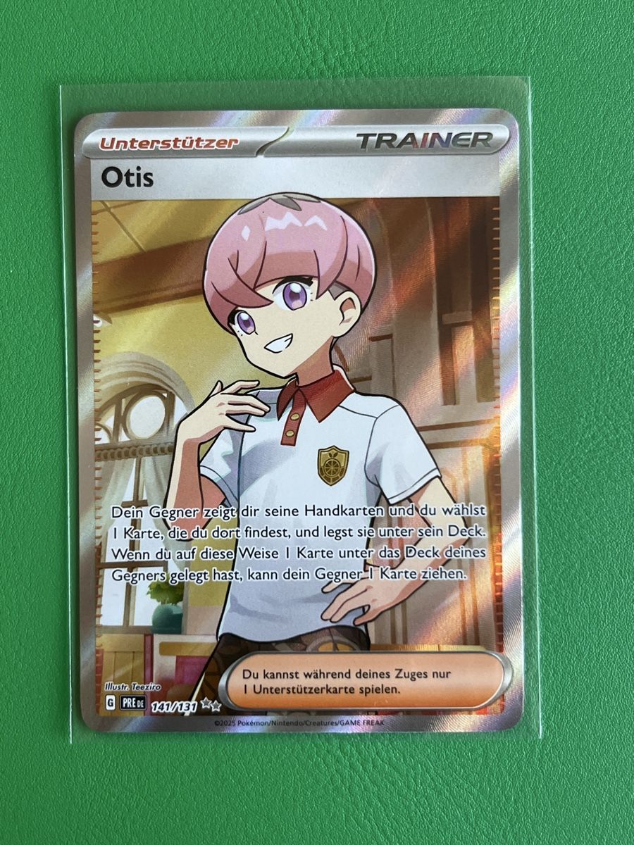 Pokémon Sammelbilder & Trading cards: Pokemon Trainer Otis Fullart PRE 141 DE – Neu (gemäss Beschreibung) aus Lommiswil von diti_89