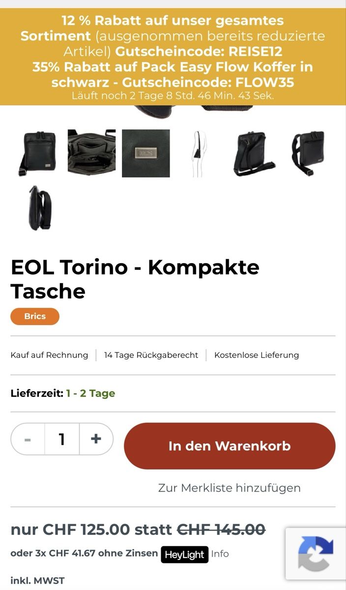 Brics Taschen: BRICS HERRENTASCHE LEDER – Neu (gemäss Beschreibung) aus Kölliken von deleina 6