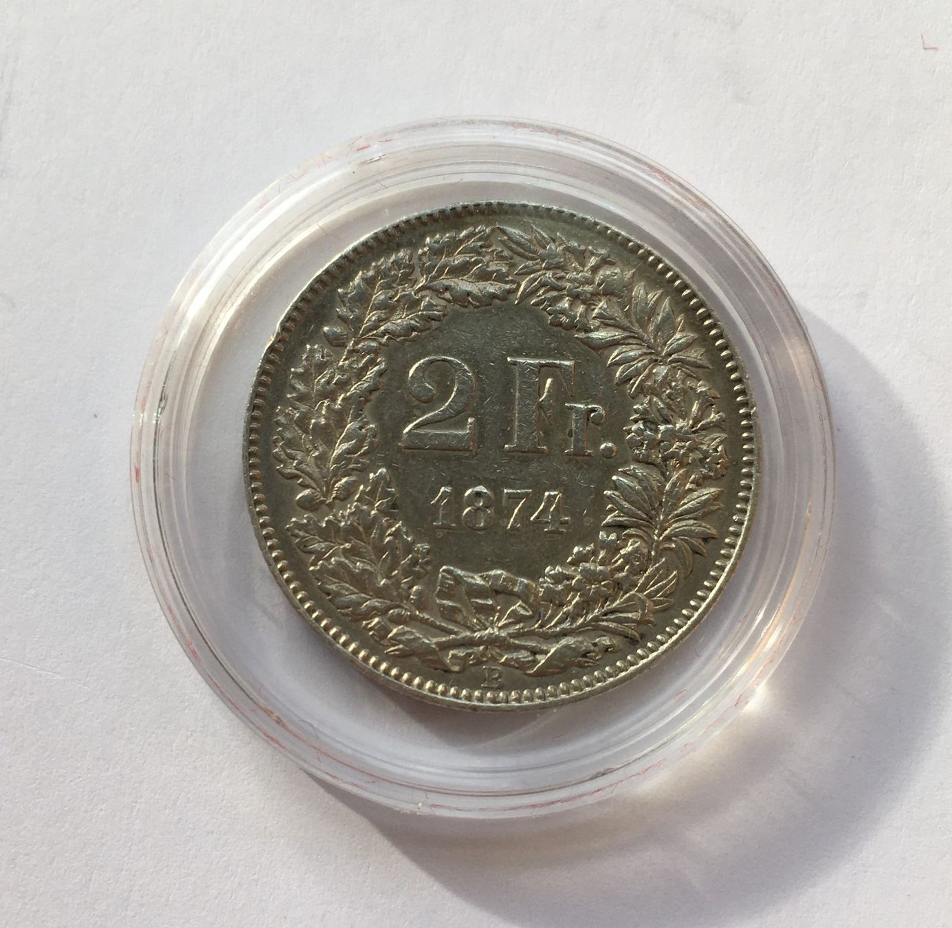 Tutti le monete: 1874 2 Franken -unz – Usato da Kirchberg SG venduto da Helveticus00 2