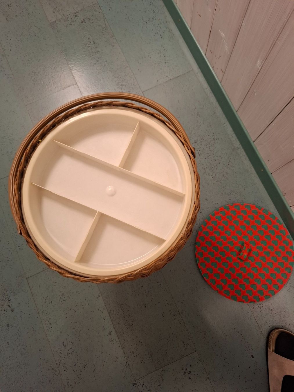 Altro per la casa: Nähkörbchen 3 Beinig VINTAGE – Usato da zollikerberg venduto da Momi6 5