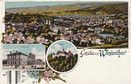 Winterthur 3-bildrig Litho