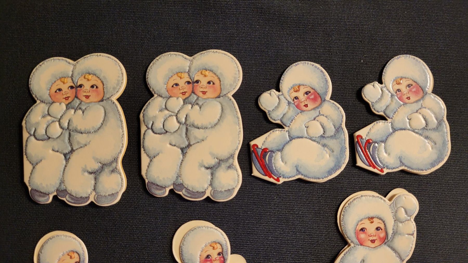 Cartoline: Weihnachts-Kärtli SNOWBALL KIDS – Nuovo e nell'imballaggio originale da Basel venduto da spinne02 1