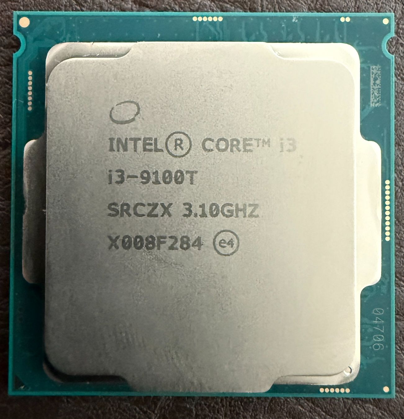 Intel Elektronikbauteile: Intel Core I3 9100 T – Gebraucht aus Kehrsatz von VVP