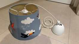 Ikea Trollakulla Lampenschirm Motiv Vögel
