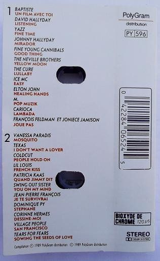 Musicassette: CASSETTE COMPILATION - DISCO/POP/ROCK – Usato da PORRENTRTUY venduto da RABAIS_SPORT 1