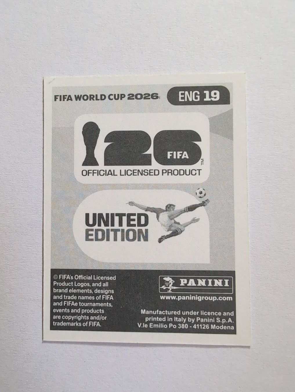 Panini Carte collezionabili: Eng 19 panini wm sticker 26 marcus rashford – Nuovo (secondo la descrizione) da Zürich venduto da Rolup 1