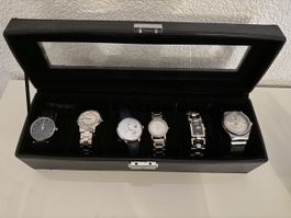 Damen Uhren Set: D&G, Swatch, Guess, DKNY, Tommy Hilfiger