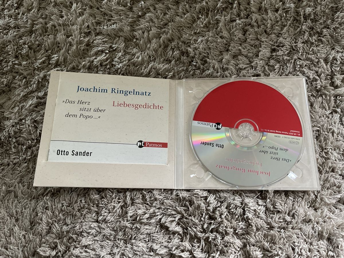 Hörbücher: Joachim Ringelnatz - Liebesgedichte CD - Otto Sander – Neu (gemäss Beschreibung) aus Unterkulm von AnoliOccasion 1