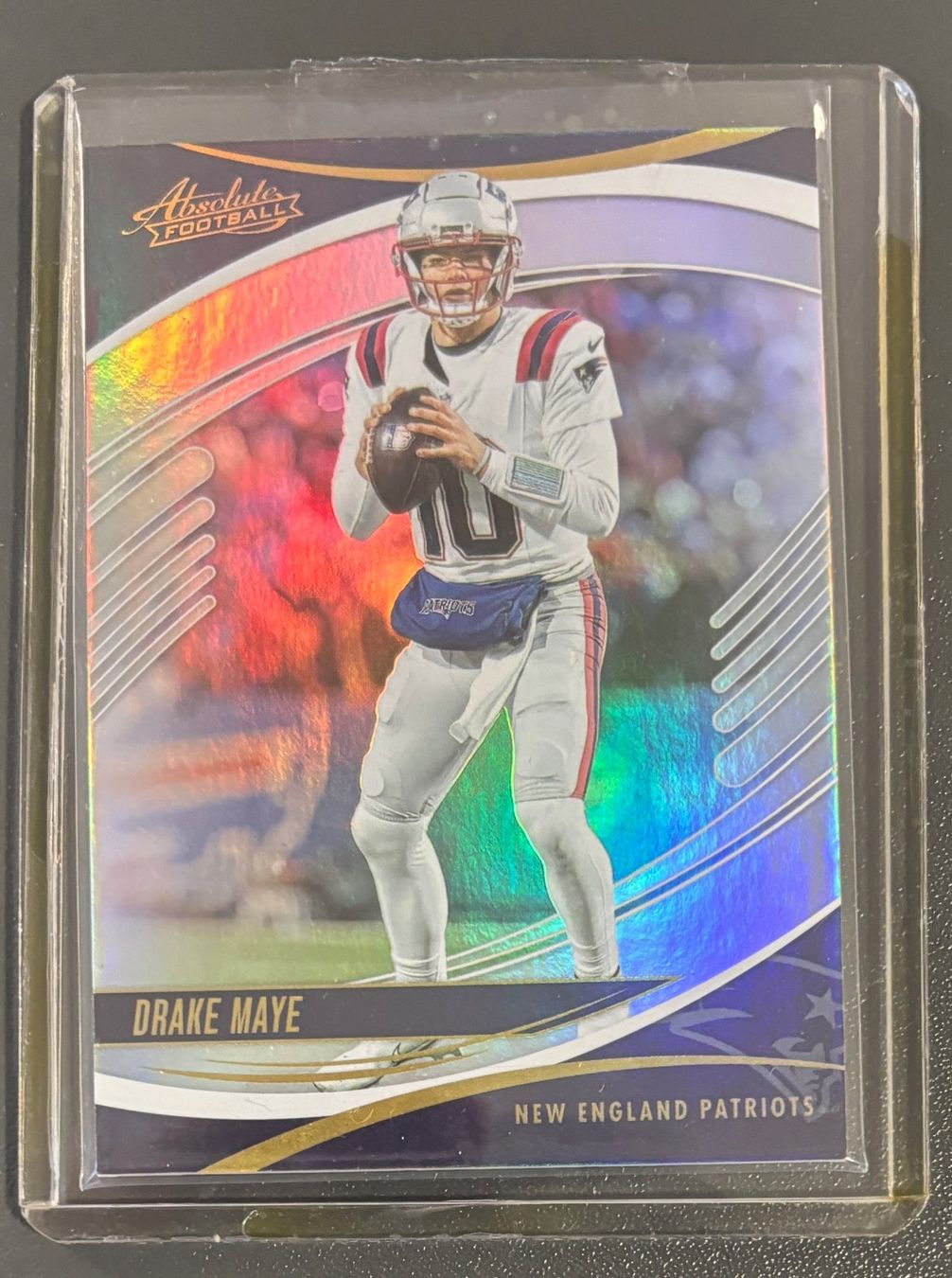 Cartes: NFL Drake Maye 2025 Absolute Holo Parallel Card Patriots – Neuf (Voir description) à Muri b. Bern par winningloser