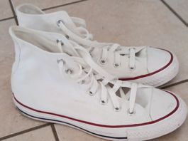 Converse montantes blanches t.39