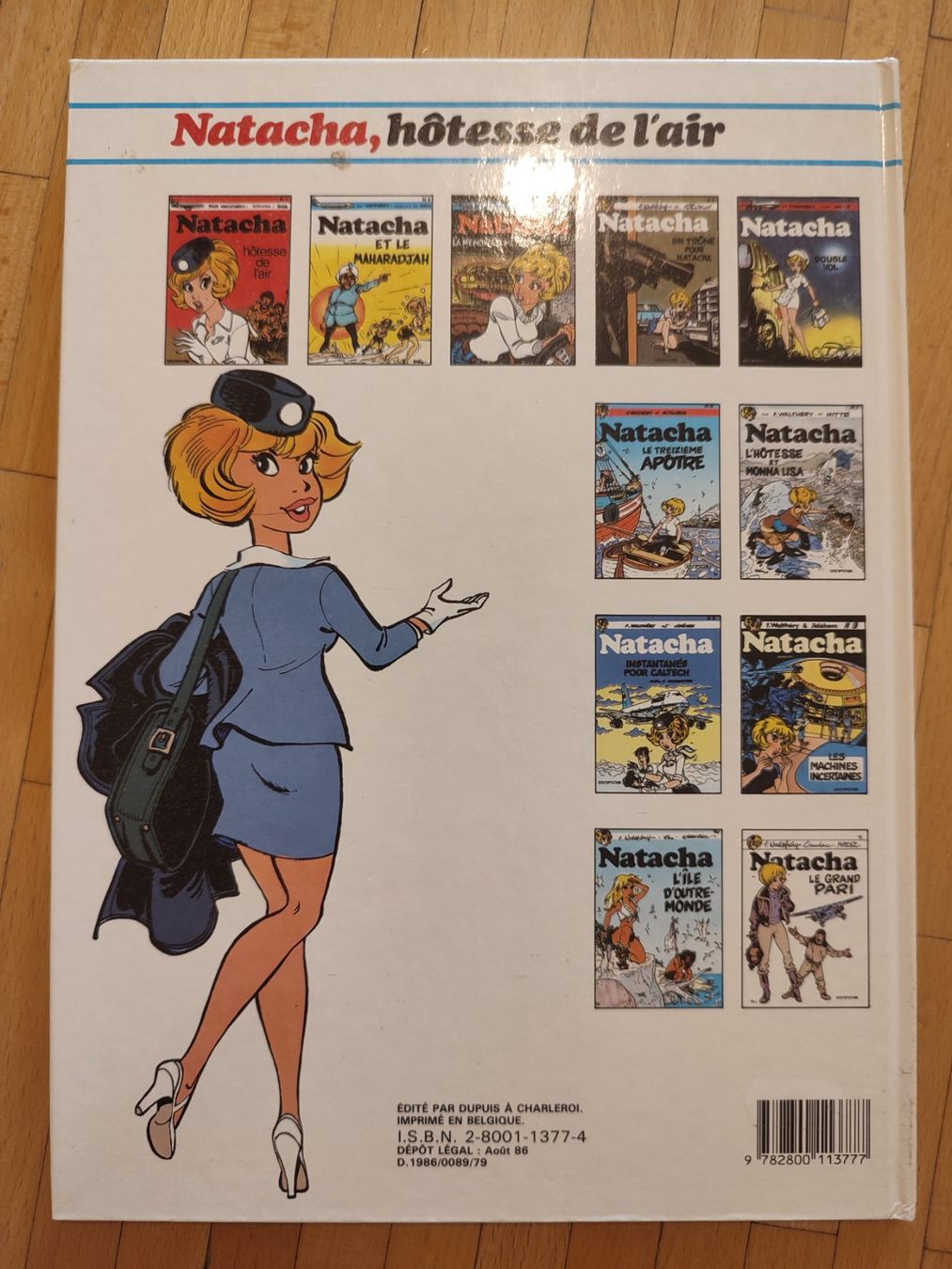 Fumetti: Natacha N°12 - les culottes de fer - EO 1986. – Usato da Bougy-Villars venduto da Vogue 2