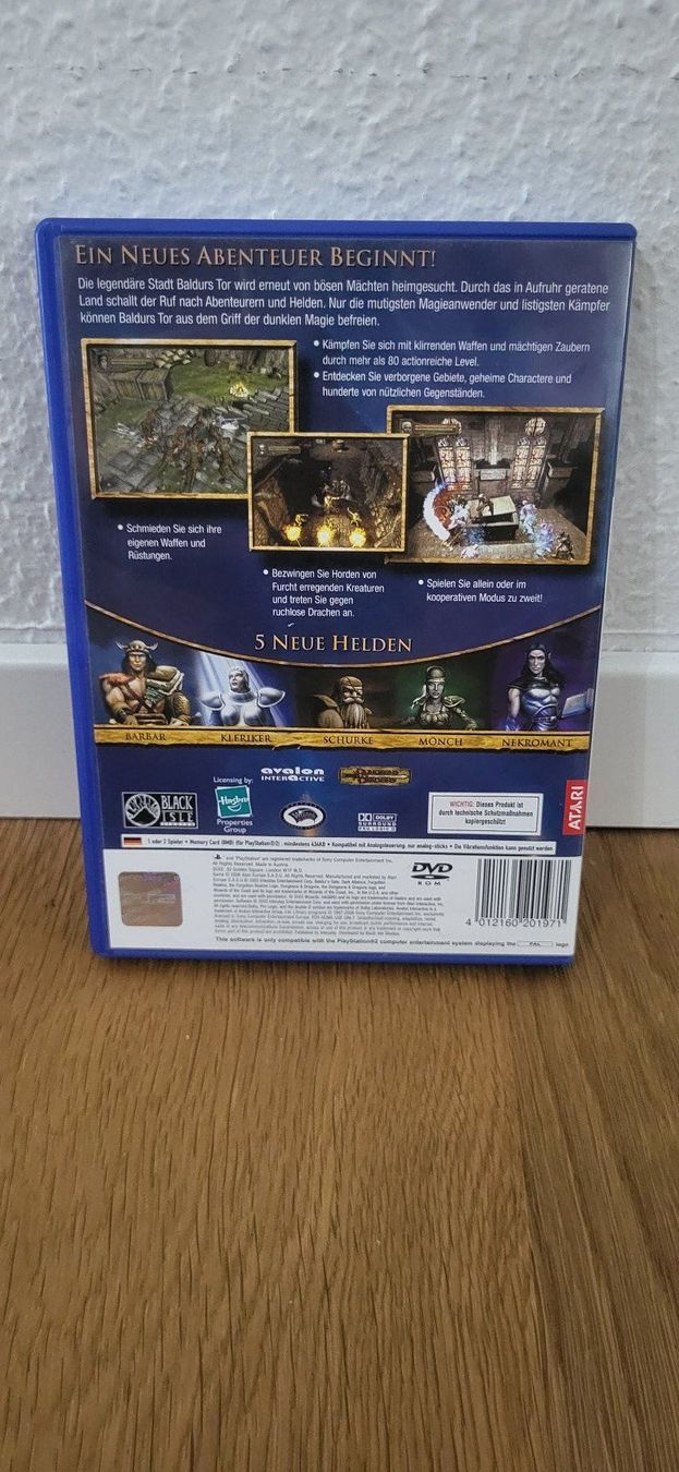 Sony Giochi: PS2 – Baldurs Gate Dark Alliance 2 – Usato da Münsingen venduto da Heroism2010 1