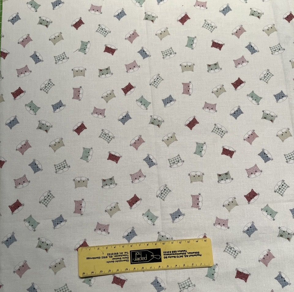 Stoffe: Patchworkstoff 3er Set mit Katze – Neu (gemäss Beschreibung) aus Seuzach von KreativmitStoff 2
