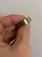 Fingerring Grösse 21 Neu, Stainless steel