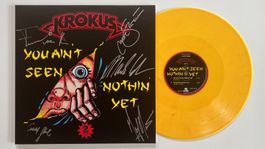 KROKUS You Ain't Seen Nothin' Yet - 12'' MAXI SIGNIERT