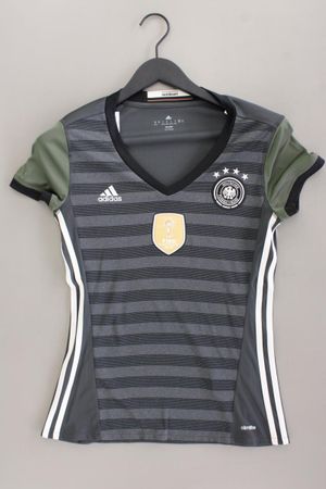 Adidas Sportshirt Gr. 34/36 Kurzarm grau