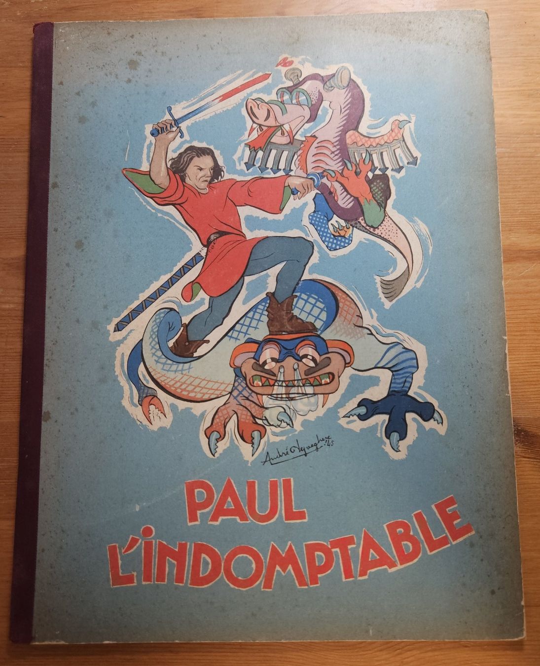 Fumetti: Paul l'indomptable E.O. 1945 (T.B.E.) – Usato da Prévonloup venduto da bitume1975