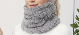 Flauschiger Winterschal für kalte Tage