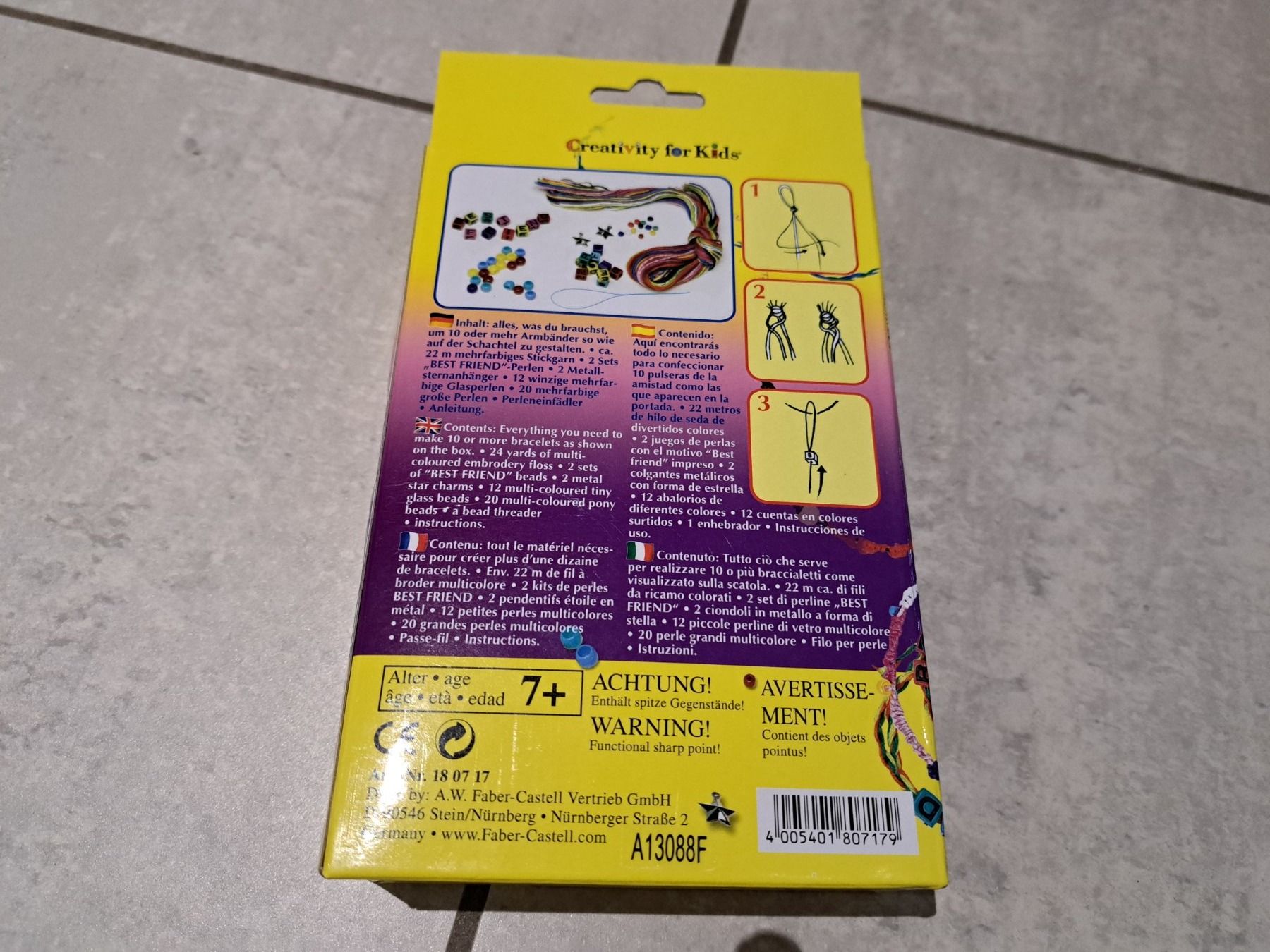 Kit bricolage: Freundschaftsarmbänder Bastelset NEU – Nuovo e nell'imballaggio originale da Killwangen venduto da KIANA08 1