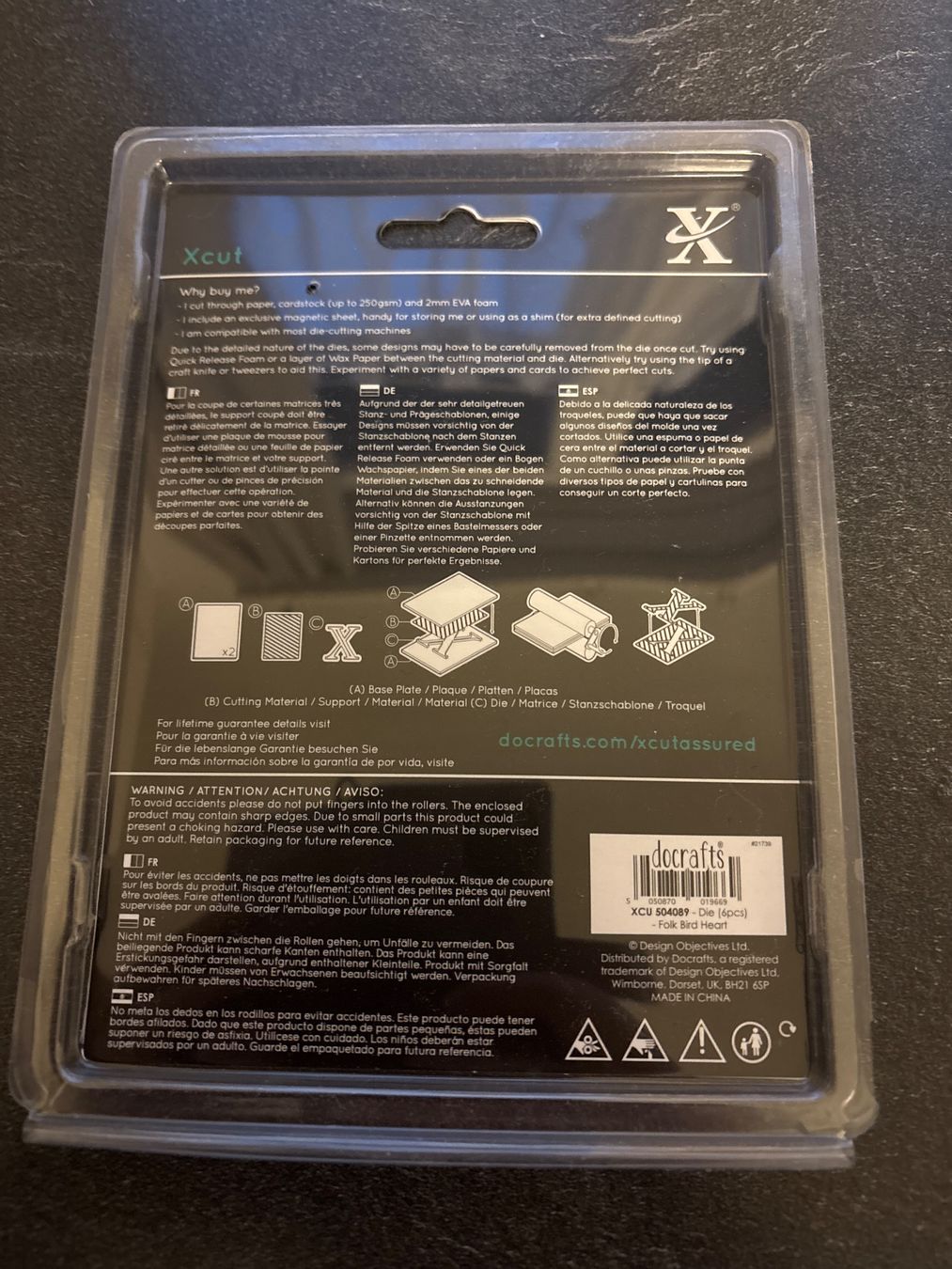 Sizzix Sciablone: Stanzschablone Herz – Nuovo e nell'imballaggio originale da Amriswil venduto da SCHLOSSGEISTLI 1
