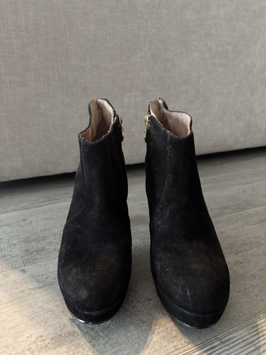 Tamaris Scarpe da donna: Bottines noires en daim, taille 40 – Nuovo (secondo la descrizione) da Savièse venduto da aly_zc2h 1