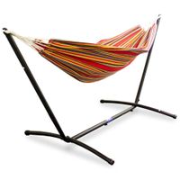 Hängematte mit Gestell 180x140cm 120kg