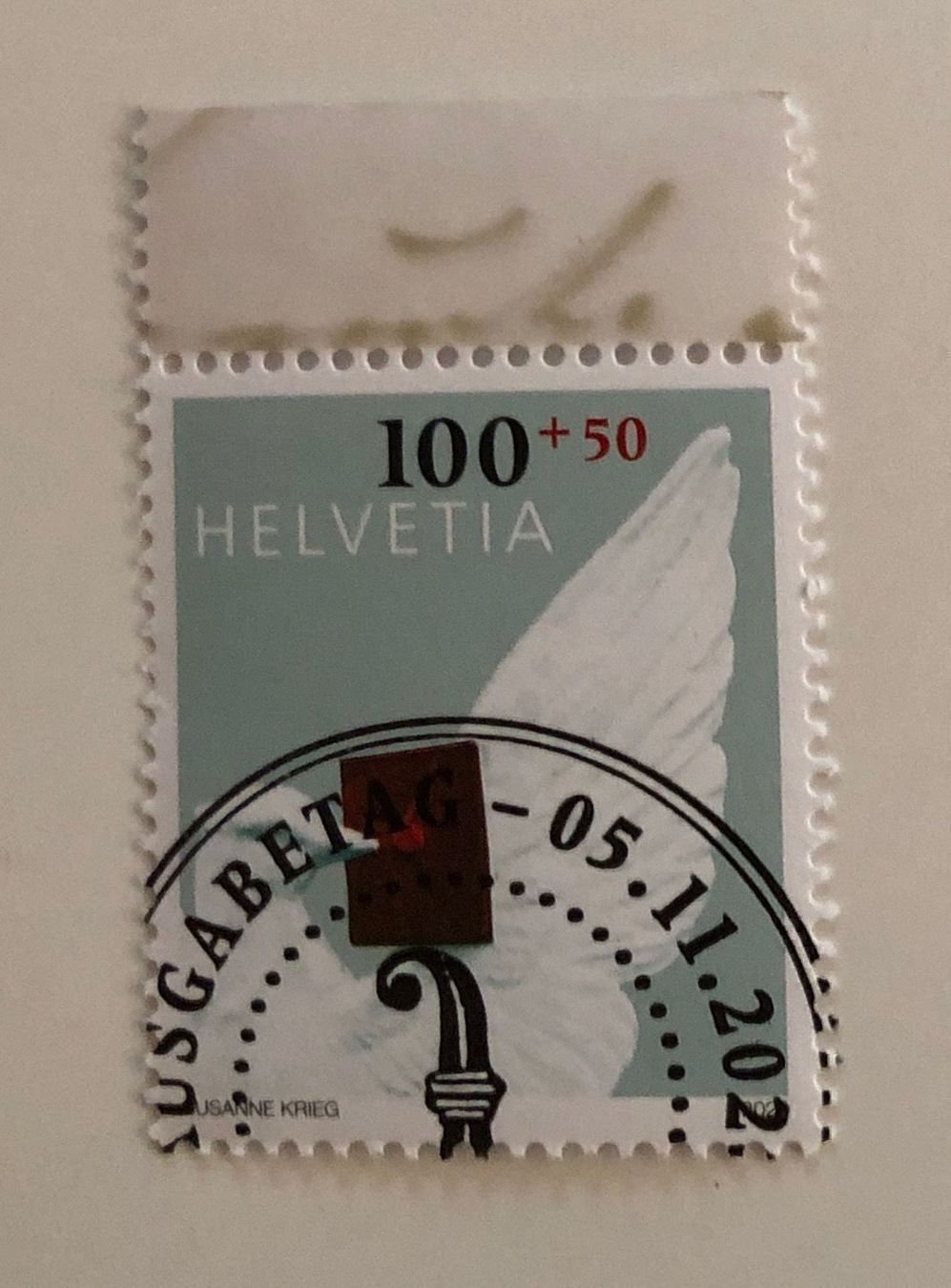 Tous les timbres: FDC 175J. BASLER TAUBE Halbmond ET – D'occasion à Lufingen par Rac0