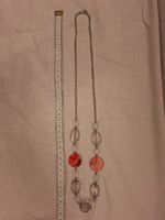 Collier mit Perlen Länge 38cm guter Zustand